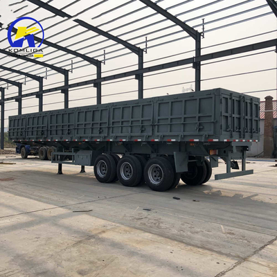 Een stuk gereedschapskist 1m * 0,5m * 0,5m Sinotruk zware aanhanger 3 assen 80t vracht half aanhanger