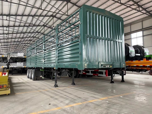 6X4 hek Halve trailer met 1820mm loopvlak en Jost 2.0 of 3.5 inch King Pin