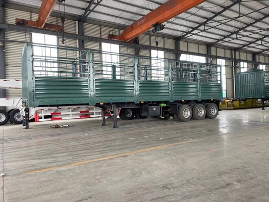 6X4 hek Halve trailer met 1820mm loopvlak en Jost 2.0 of 3.5 inch King Pin