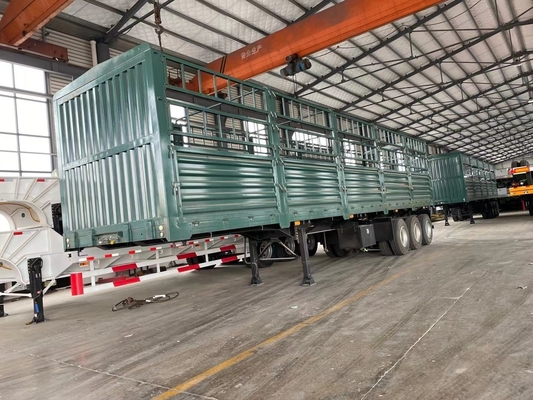 6X4 hek Halve trailer met 1820mm loopvlak en Jost 2.0 of 3.5 inch King Pin