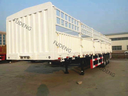 6X4 hek Halve trailer met 1820mm loopvlak en Jost 2.0 of 3.5 inch King Pin