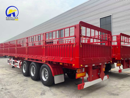 3 Assen Cargo Fence Semi-trailer prestaties met gereedschapskist Een stuk 1m * 0.5m * 0.5m