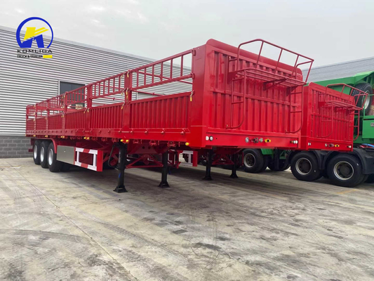 3 Assen Cargo Fence Semi-trailer prestaties met gereedschapskist Een stuk 1m * 0.5m * 0.5m