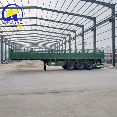 3 assen 13m Animal Livestock Fence Semi-trailer met Fuwa-as en 12.00r20 banden