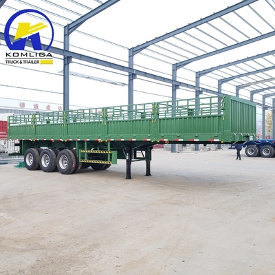 3 Assen Veehuizen hek Cargo Semi Truck Trailer met Jost 2.0 of 3.5 inch King Pin