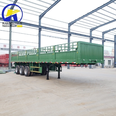 3 Assen Veehuizen hek Cargo Semi Truck Trailer met Jost 2.0 of 3.5 inch King Pin