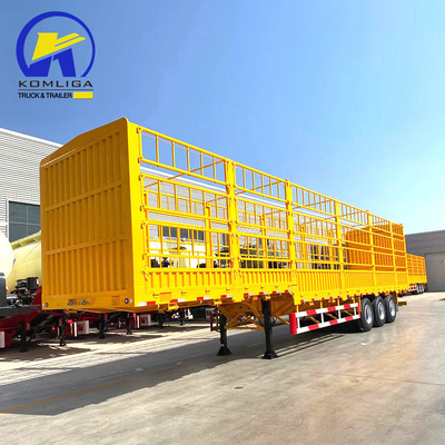3 assen vrachtheining Semi-trailer met een laadvermogen van 30-100 t en optionele twist locks