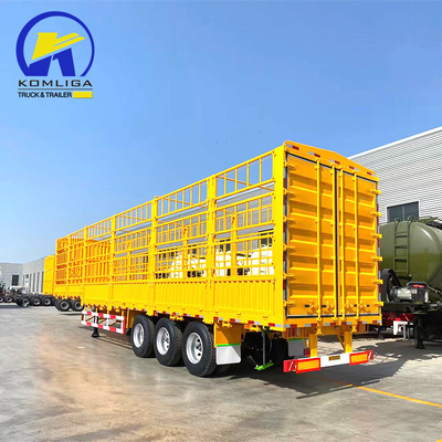 3 assen vrachtheining Semi-trailer met een laadvermogen van 30-100 t en optionele twist locks