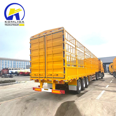 3 assen vrachtheining Semi-trailer met een laadvermogen van 30-100 t en optionele twist locks