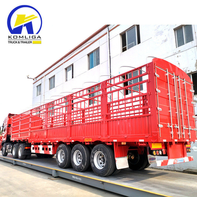 3 assen vrachtheining Semi-trailer met een laadvermogen van 30-100 t en optionele twist locks