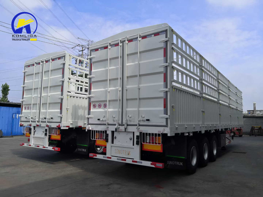 Mechanische ophanging 3as 40FT Container Side Wall Semi-trailer voor binnen uw behoeften