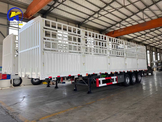 Mechanische ophanging 3as 40FT Container Side Wall Semi-trailer voor binnen uw behoeften
