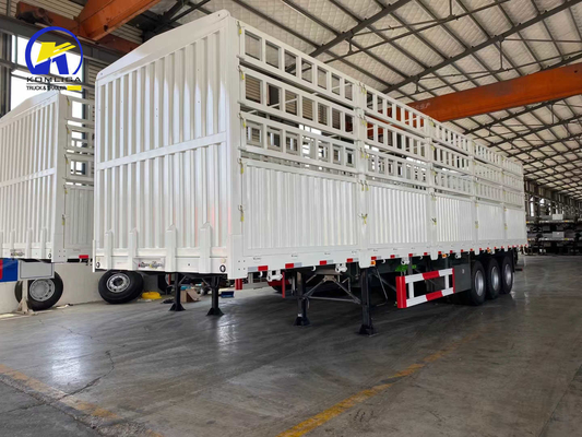 Mechanische ophanging 3as 40FT Container Side Wall Semi-trailer voor binnen uw behoeften