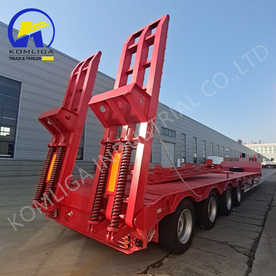 Best Popular Multi Axle 150t 200t 250t Lowbed Transport Semi Trailer Op maat gemaakte verzoek