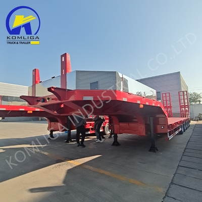 Best Popular Multi Axle 150t 200t 250t Lowbed Transport Semi Trailer Op maat gemaakte verzoek