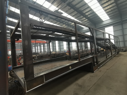 Semi-truck aanhangwagen voor Centraal-Azië met een laadvermogen van 80 ton
