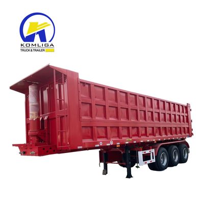 Gebruiksruimte Hydraulische dumpbox aanhangwagen met 90 W mm*13 Dikte mm*10laag Springblad