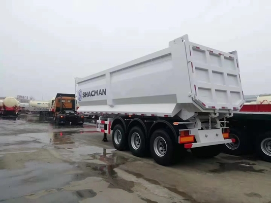 3 Way 35m3 40m3 45m3 Dumpper Dump Trailer Tipper voor Kenia en lage onderhoudskosten