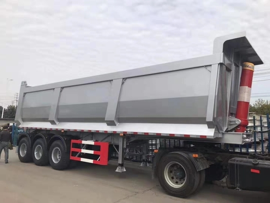 3 Way 35m3 40m3 45m3 Dumpper Dump Trailer Tipper voor Kenia en lage onderhoudskosten
