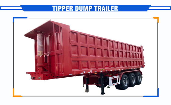 30-80 ton aanhangwagens met een CE-certificering en met ophangsystemen van het kruisarmtype