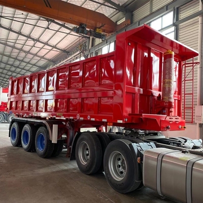 30-80 ton aanhangwagens met een CE-certificering en met ophangsystemen van het kruisarmtype