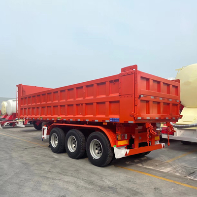U-vorm zware aanhangwagen met 3-6 assen en Hyva hydraulisch systeem