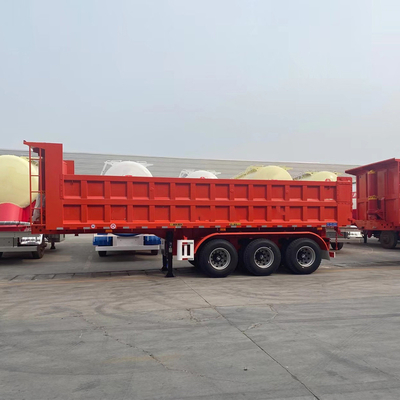 U-vorm zware aanhangwagen met 3-6 assen en Hyva hydraulisch systeem