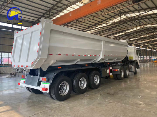 90 W mm*13 Dikte mm*10laag Springblad Semi Truck Trailer met Hydraulisch Systeem