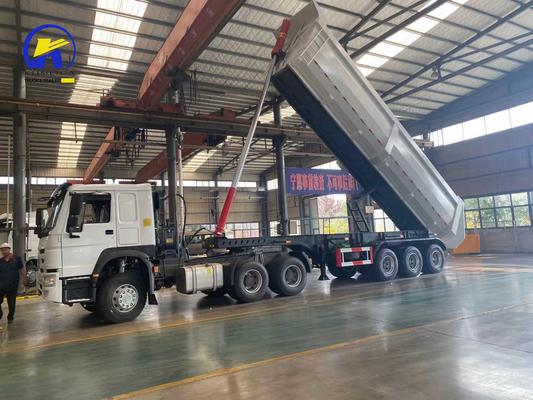 3axle Tri-Axle 40cbm Sinotruk Dump Trailer Aanpassing en aanpasbaar verzoek