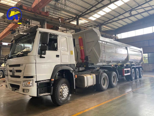 3axle Tri-Axle 40cbm Sinotruk Dump Trailer Aanpassing en aanpasbaar verzoek