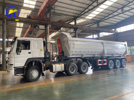 3axle Tri-Axle 40cbm Sinotruk Dump Trailer Aanpassing en aanpasbaar verzoek