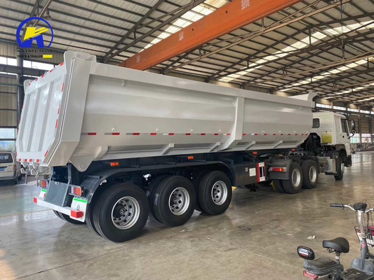 3axle Tri-Axle 40cbm Sinotruk Dump Trailer Aanpassing en aanpasbaar verzoek