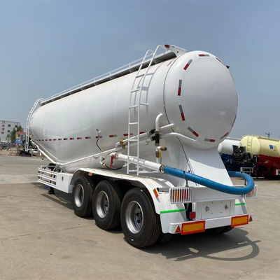 3 assen Cimc Cement Bulker Trailer met 35m3 40m3 45m3 capaciteit en 2 reservebanddragers
