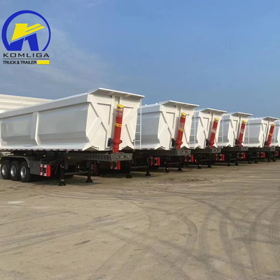 Volledige set Hyva Hydraulische Lifting C Sinotruk 3/4 As Dump Trailer voor vrachtvervoer