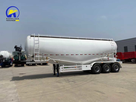 28m3-60m3 3 as bulk cement tankers poeder aanhangwagens luchtcompressor 12m3/minute Bohai