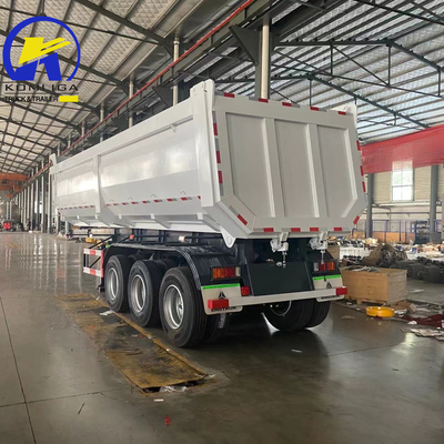 Technische reserveonderdelen voor de steun van een zware dump-half-aanhanger met een laadvermogen van 50 ton