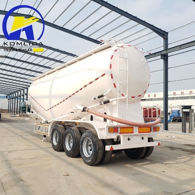 Bulk Cement Tanker Semi-trailer met standaard veiligheidsbeveiliging en 1820mm treed naar Rusland