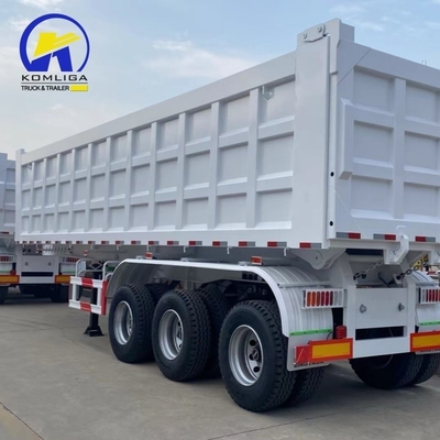 ABS antiblokkerend remsysteem 3 assen Dump Semi-trailer voor veilige en stabiele werking