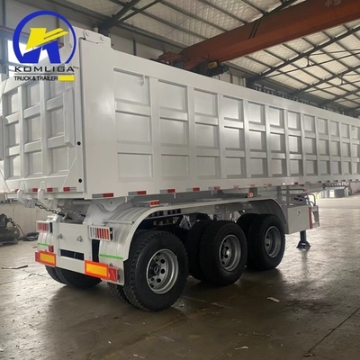 ABS antiblokkerend remsysteem 3 assen Dump Semi-trailer voor veilige en stabiele werking
