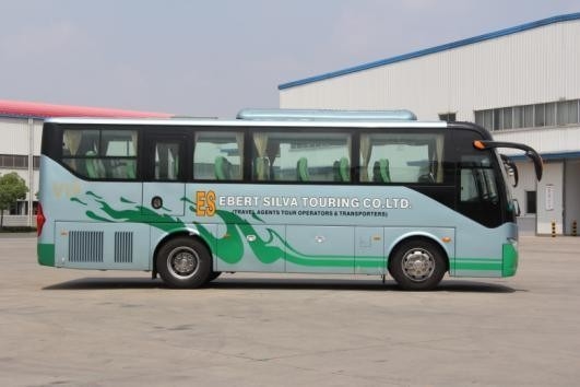 Handgestuurd 2023 40 zitplaatsen Coach Bus Rhd LHD voor Afrika Oeganda Zimbabwe Zambia