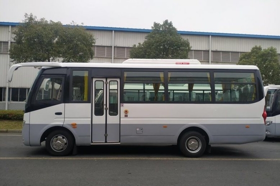 Luxe bus met 30-50 zitplaatsen en gebruikte Qijiang versnellingsbak 8500*2500*3400mm