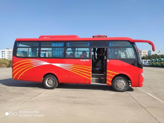 Luxe bus met 30-50 zitplaatsen en gebruikte Qijiang versnellingsbak 8500*2500*3400mm