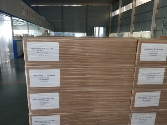 PVC-plaat en beklede filmoverlay Het essentiële onderdeel voor succesvol inkjetprinten